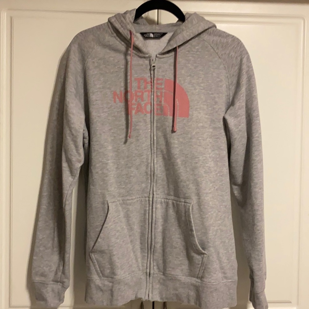 Northface womens zip-up hoodie